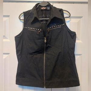 Harley Davidson Studded Vest